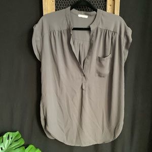 Olive green blouse
